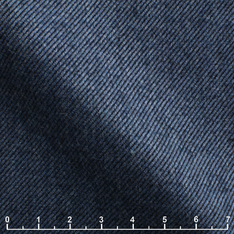 Canclini dark blue solid colour fabric