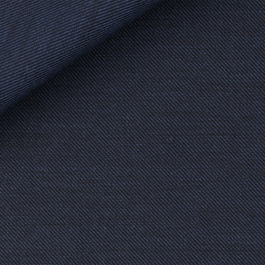 Tessuto tinta unita blu notte per camicie uomo invernali e autunnali