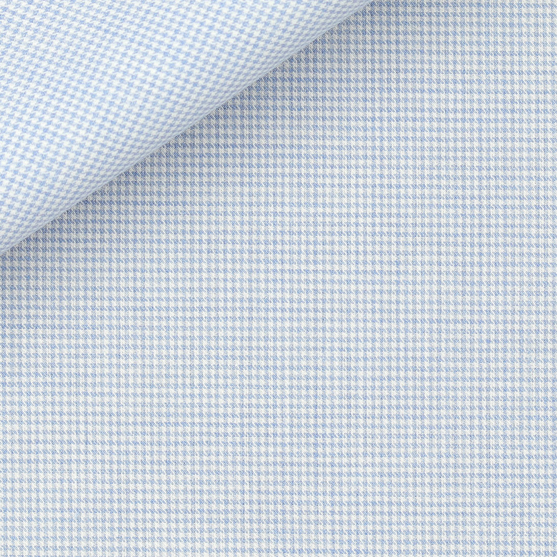 Antique blue checked fabric