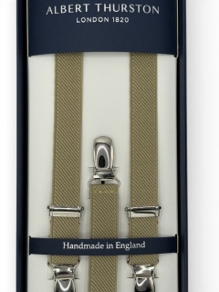 Bretelle in elastico tinta unita 35mm 4 clip (#1301)