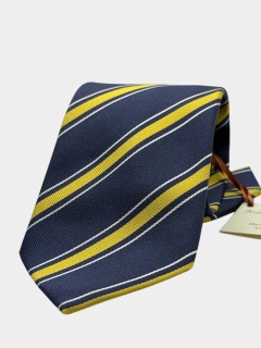 Regimental Lady Margaret Tennis necktie 100% silk (#1183)