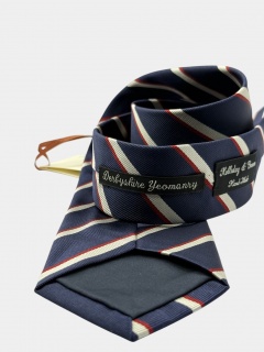 Regimental Yorkshire Hussars necktie 100% silk (#637)