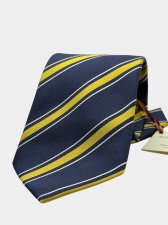 Regimental Lady Margaret Tennis necktie 100% silk (#1183)