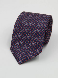 Necktie 100% printed silk (#716)