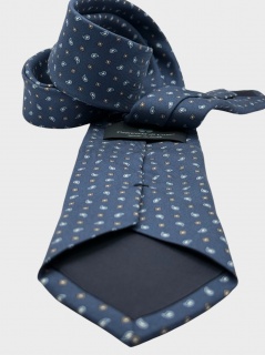 Cravatta Made in Como stampata 8cm x 150cm (#1284)