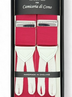 Nastro claret con passamaneira e pelle bianca (#1230)