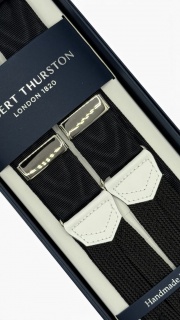 Nastro nero Moiré 32mm (#1312)