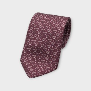 Necktie 100% printed silk (#769)