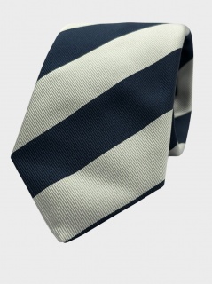 Cravatta Made in Como regimental 8cm x 150cm (#1276) Cravatta Made in Como regimental 8cm x 150cm (#1276)