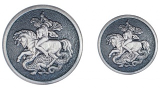 St George s Dragon (Antique Silver) #815