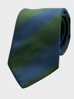 Cravatta Made in Como regimental 8cm x 150cm (#1278) Cravatta Made in Como regimental 8cm x 150cm (#1278)