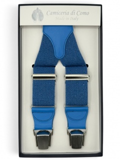 Vintage Elastic Braces 35mm 4 clip (#1315)