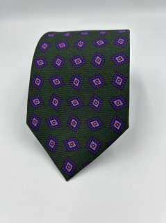 Necktie 100% printed silk (#922)