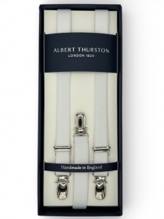 Bretelle in elastico tinta unita 35mm 4 clip (#1300)