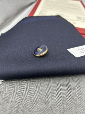 Fleur de Lys (navy/gilt) #406