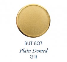 Plain Domed Gilt #807