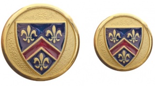 Fleur de Lys (Navy/Red) #402