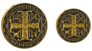 Celtic Cross (Black/Gold) #426