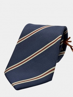 Regimental necktie 100% silk (#634)