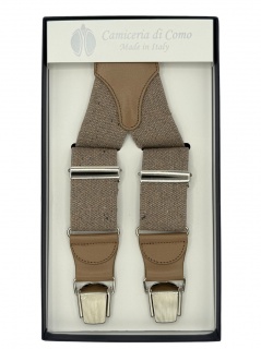 Bretelle in elastico vintage 35mm 4 clips (#1238)