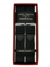 Black Moiré Braces 40mm (#893)