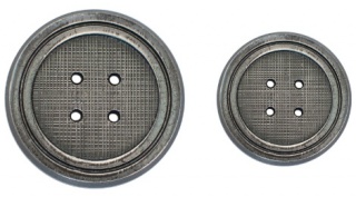 Classic 4-Hole Antique Silver #821