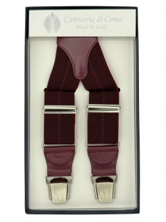 Elastico con righe 35mm 4 clips (#1245)