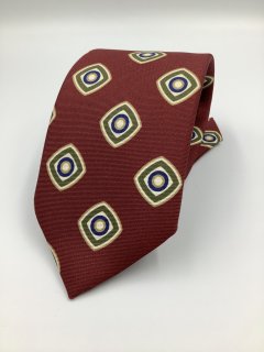 Necktie 100% printed silk (#858)