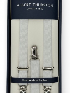 Bretelle in elastico tinta unita 35mm 4 clip (#1300)