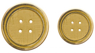 Classic 4-Hole Gilt #611