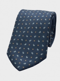 Cravatta Made in Como stampata 8cm x 150cm (#1284) Cravatta Made in Como stampata 8cm x 150cm (#1284)