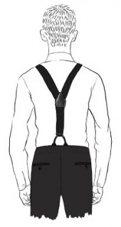 Nastro Regimental navy e bianco con passamaneria (#1298)