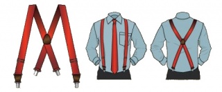 Elastico regimental 35mm 4 clips (#1271)