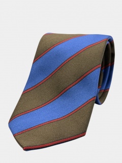 Regimental Alleyn Old Boys necktie 100% silk (#1187)