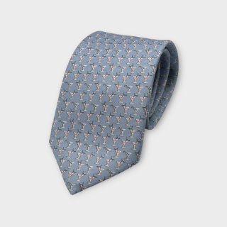 Necktie 100% printed silk (#731)