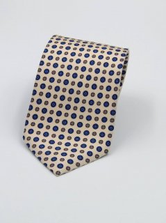 Necktie 100% printed silk (#735)