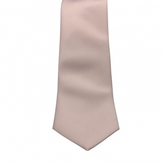 Light pink necktie 100% silk (#1303)