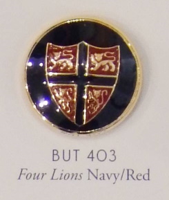 Four Lions (Navy/Red) #403