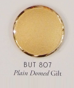 Plain Domed Gilt #807