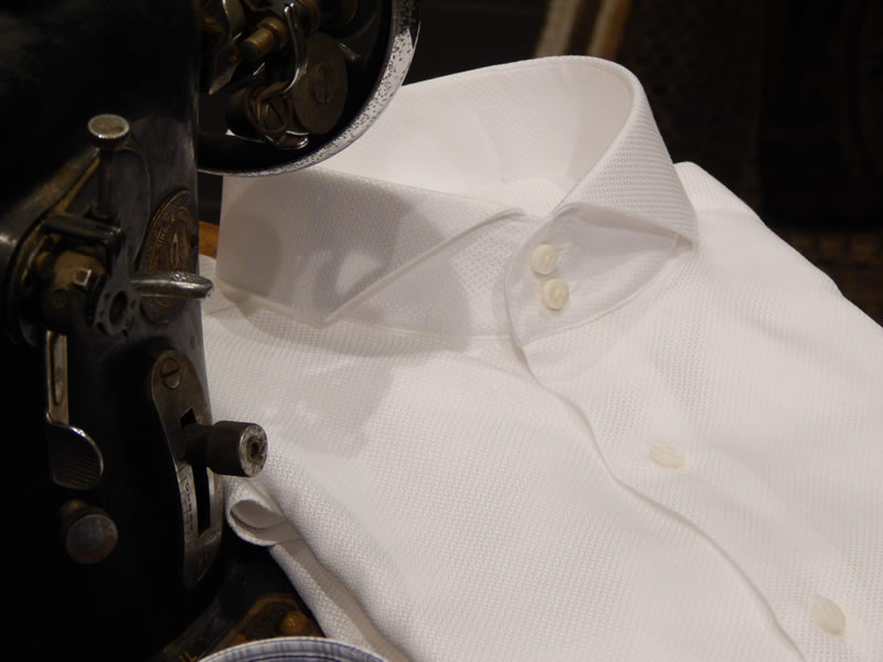 Camicia in cotone egiziano