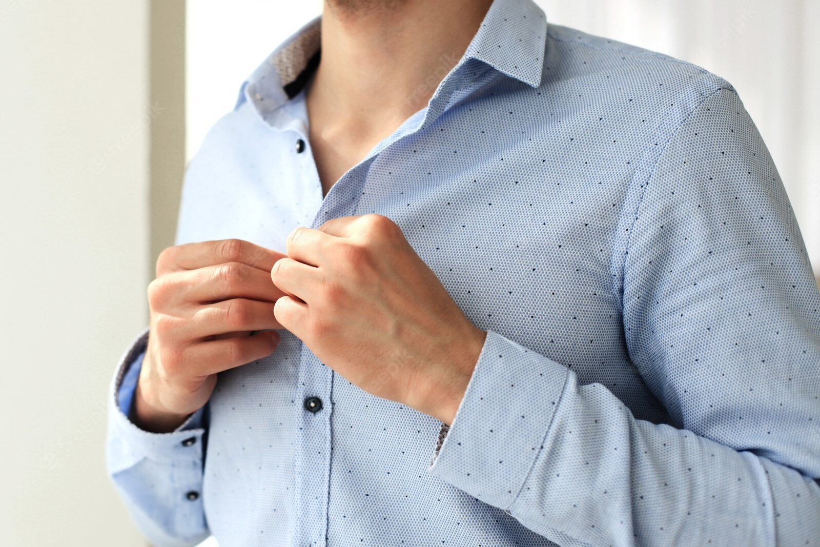 Summer men's shirt made with Giro Inglese fabric