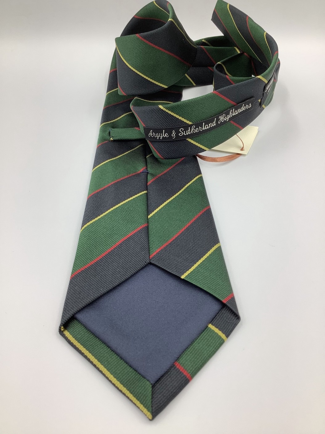 Atkinsons Silk Regimental Tie - Argyle & Sutherland Highlanders 