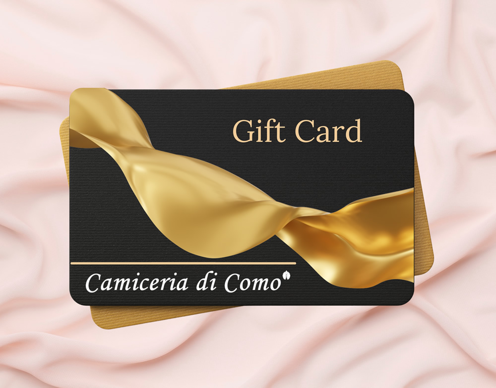Gift Card Camiceria di Como