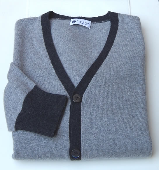 Particolare maglia in cashmere